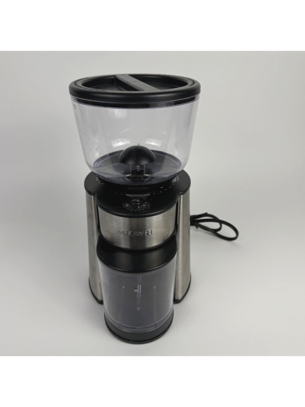 Mr. Coffee Automatic Burr Mill Coffee Grinder Stainless Steel BVMC-BMH23
